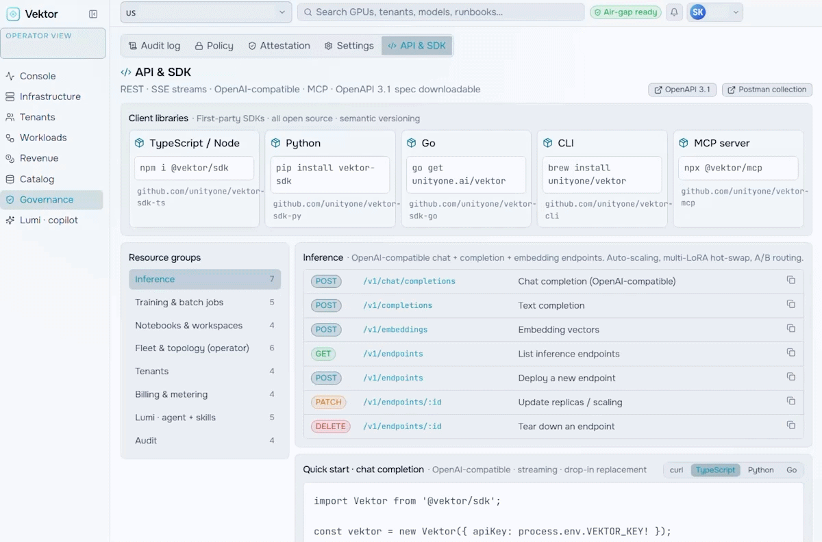 AI Workload Orchestration console preview