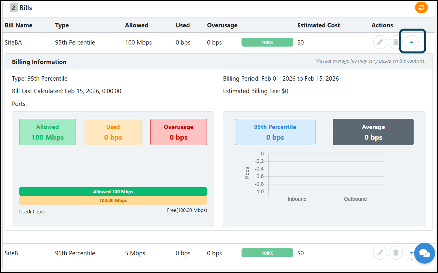 Bandwidth Billing Details-new